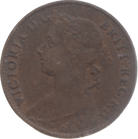 1885 FARTHING ( GF ) 3 - Farthing - Cambridgeshire Coins