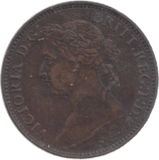 1885 FARTHING ( GVF ) 18 - Farthing - Cambridgeshire Coins