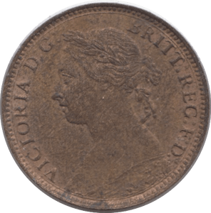1885 FARTHING ( UNC ) - Farthing - Cambridgeshire Coins