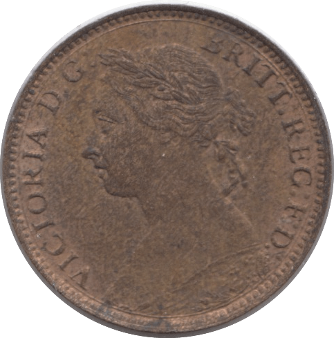 1885 FARTHING ( UNC ) - Farthing - Cambridgeshire Coins
