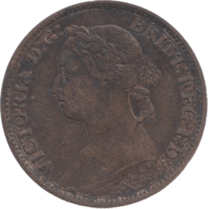 1885 FARTHING ( VF ) - Farthing - Cambridgeshire Coins