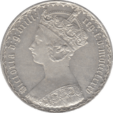 1885 FLORIN ( AUNC ) - Florin - Cambridgeshire Coins