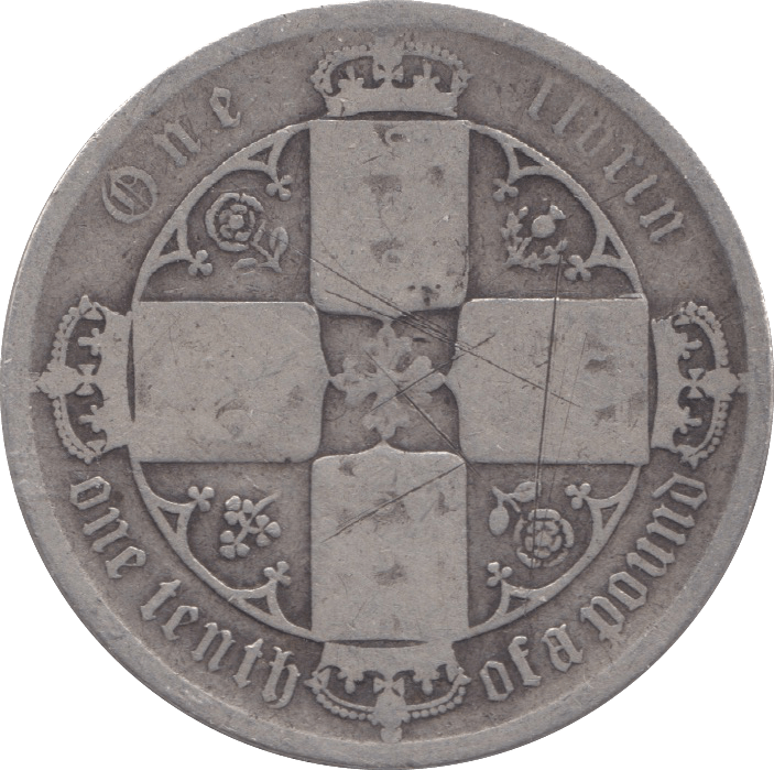 1885 FLORIN ( FAIR ) 16 - Florin - Cambridgeshire Coins