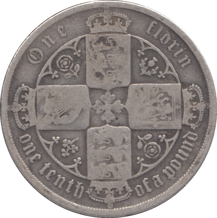 1885 FLORIN ( FAIR ) 3 - Florin - Cambridgeshire Coins