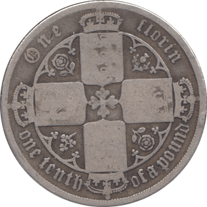 1885 FLORIN ( FAIR ) 4 - Florin - Cambridgeshire Coins