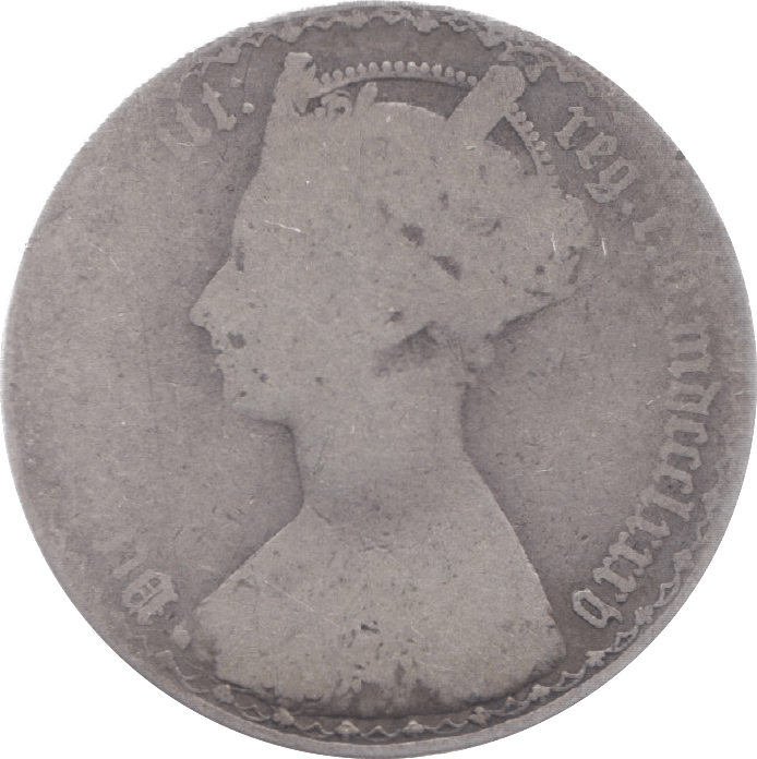 1885 FLORIN ( FAIR ) 6 - Florin - Cambridgeshire Coins