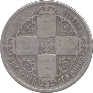 1885 FLORIN ( FAIR ) - Florin - Cambridgeshire Coins