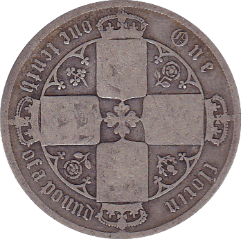 1885 FLORIN ( FAIR ) - Florin - Cambridgeshire Coins