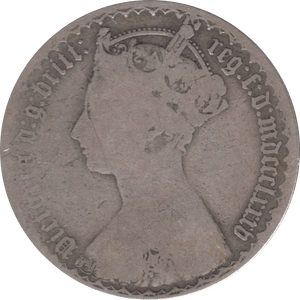 1885 FLORIN ( FINE ) 2 - Florin - Cambridgeshire Coins