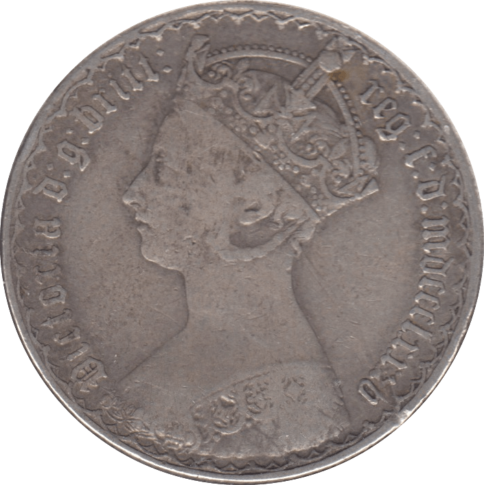 1885 FLORIN ( GF ) - Florin - Cambridgeshire Coins