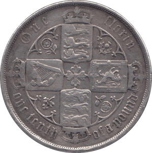 1885 FLORIN ( VF ) - FLORIN - Cambridgeshire Coins