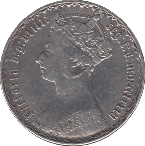 1885 FLORIN ( VF ) - FLORIN - Cambridgeshire Coins