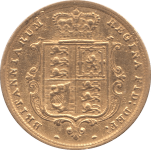 1885 GOLD HALF SOVEREIGN B ( VF ) - Half Sovereign - Cambridgeshire Coins