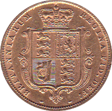 1885 GOLD HALF SOVEREIGN ( EF ) - Half Sovereign - Cambridgeshire Coins