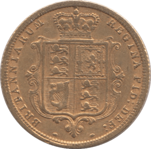1885 GOLD HALF SOVEREIGN ( GVF ) - Half Sovereign - Cambridgeshire Coins