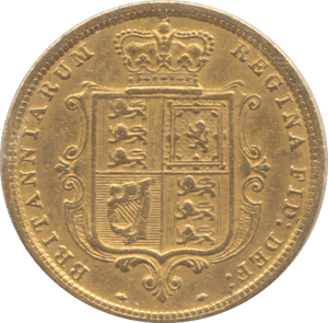 1885 GOLD HALF SOVEREIGN ( GVF ) - Half Sovereign - Cambridgeshire Coins