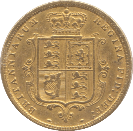 1885 GOLD HALF SOVEREIGN ( GVF ) - Half Sovereign - Cambridgeshire Coins