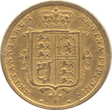 1885 GOLD HALF SOVEREIGN ( GVF ) - Half Sovereign - Cambridgeshire Coins