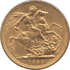 1885 GOLD SOVEREIGN ( AUNC ) SYDNEY MINT - Sovereign - Cambridgeshire Coins