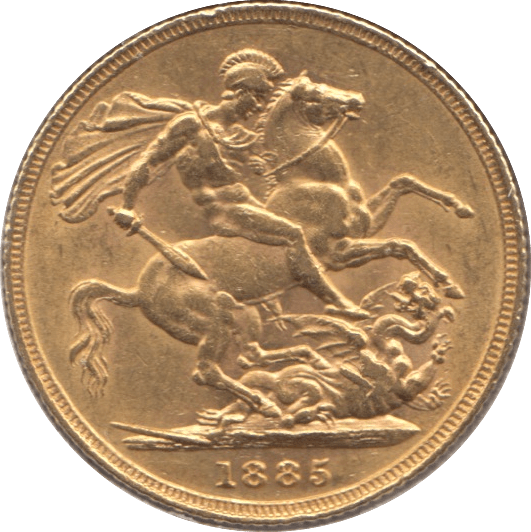 1885 GOLD SOVEREIGN ( AUNC ) SYDNEY MINT - Sovereign - Cambridgeshire Coins