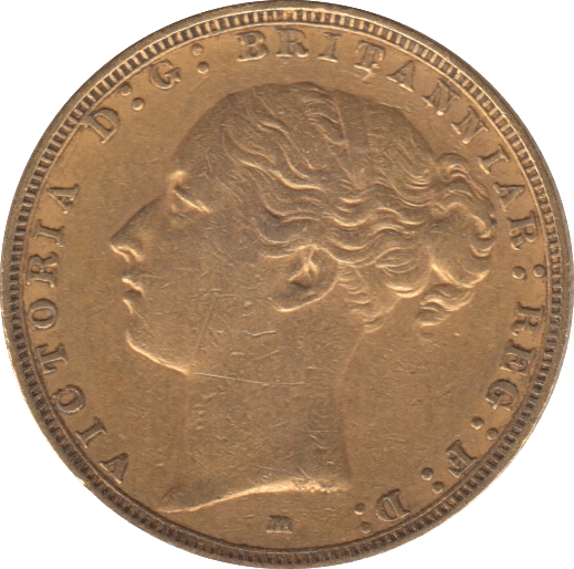 1885 GOLD SOVEREIGN MELBOURNE MINT - Sovereign - Cambridgeshire Coins