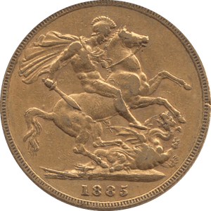1885 GOLD SOVEREIGN MELBOURNE MINT - Sovereign - Cambridgeshire Coins