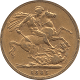 1885 GOLD SOVEREIGN MELBOURNE MINT - Sovereign - Cambridgeshire Coins