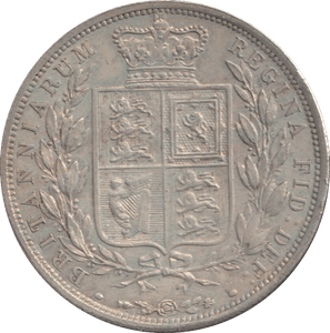 1885 HALFCROWN ( EF ) - Halfcrown - Cambridgeshire Coins