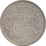 1885 HALFCROWN ( EF ) - Halfcrown - Cambridgeshire Coins