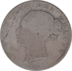 1885 HALFCROWN ( FAIR ) 1 - HALFCROWN - Cambridgeshire Coins