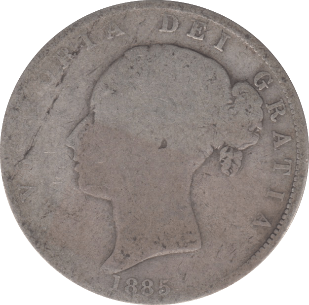 1885 HALFCROWN ( FAIR ) 1 - HALFCROWN - Cambridgeshire Coins
