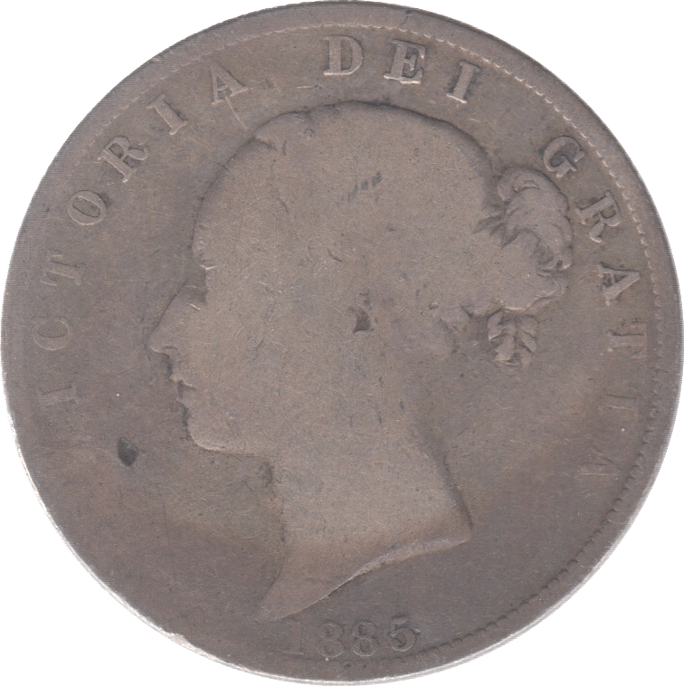1885 HALFCROWN ( FAIR ) 20 - Halfcrown - Cambridgeshire Coins