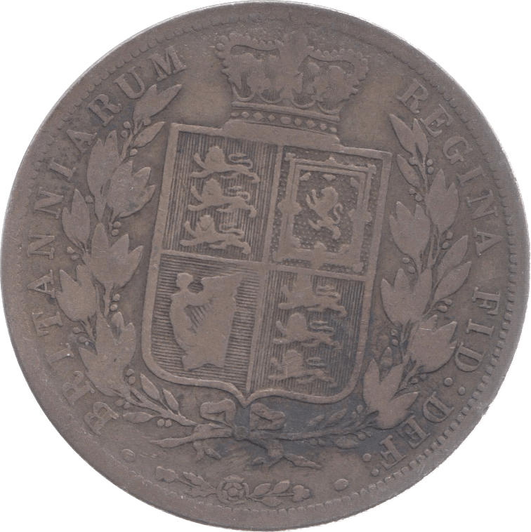 1885 HALFCROWN ( FAIR ) 20 - Halfcrown - Cambridgeshire Coins