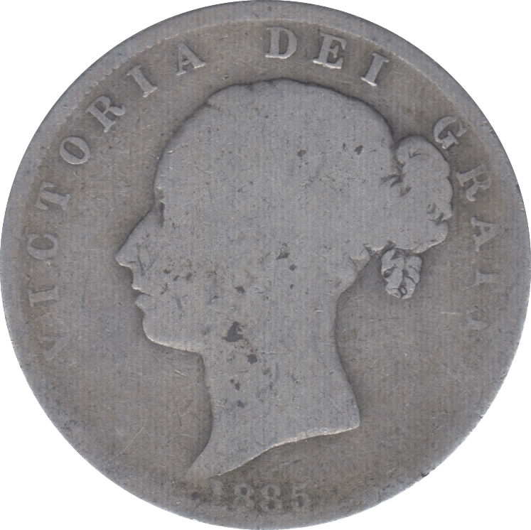 1885 HALFCROWN ( FAIR ) 2 - Halfcrown - Cambridgeshire Coins