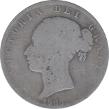 1885 HALFCROWN ( FAIR ) 2 - Halfcrown - Cambridgeshire Coins