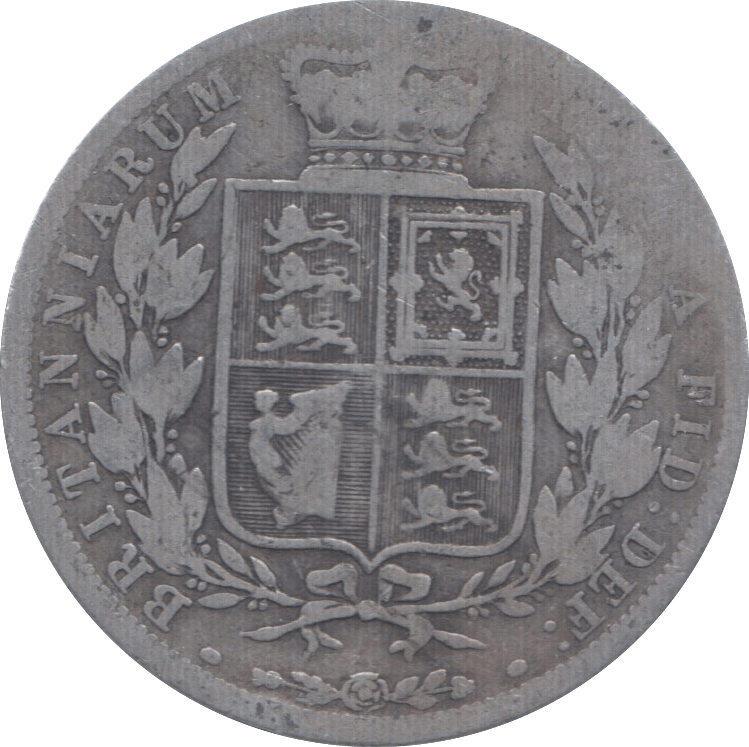 1885 HALFCROWN ( FAIR ) 2 - Halfcrown - Cambridgeshire Coins