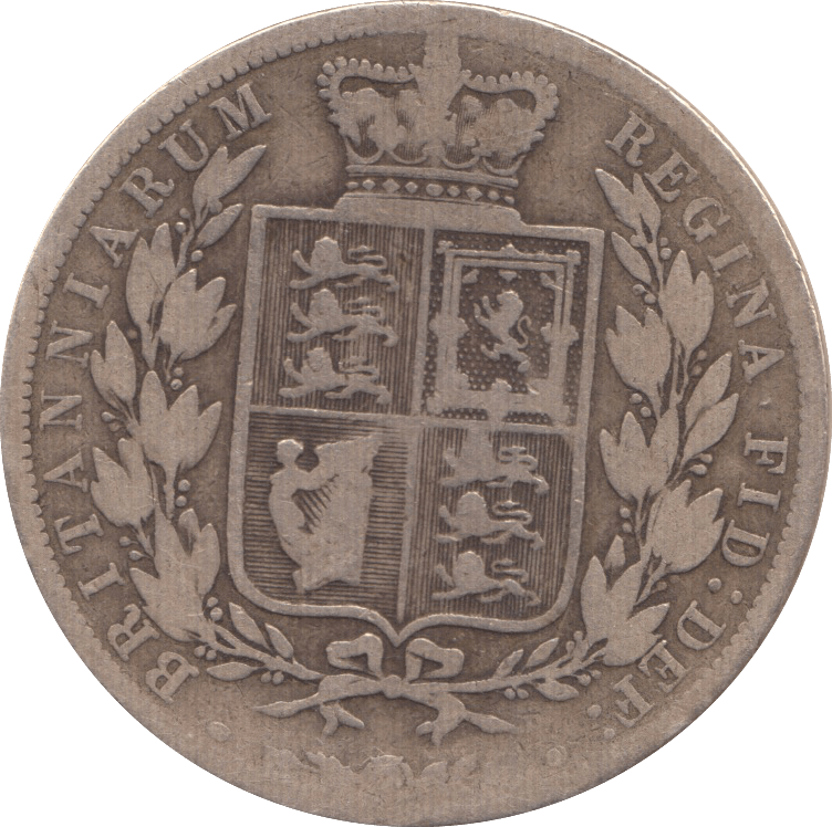 1885 HALFCROWN ( FAIR ) 4 - HALFCROWN - Cambridgeshire Coins