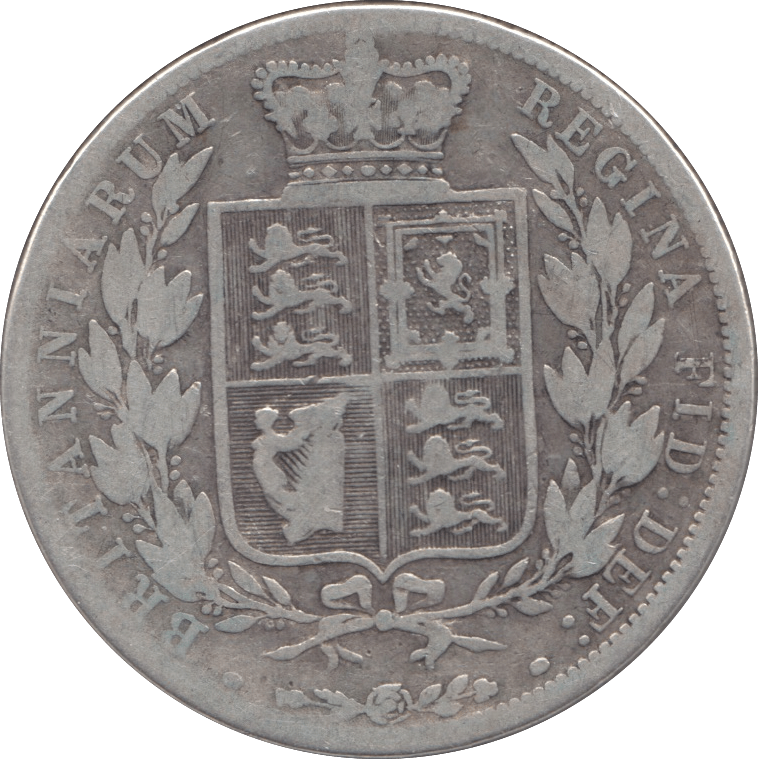 1885 HALFCROWN ( FAIR ) 6 - HALFCROWN - Cambridgeshire Coins