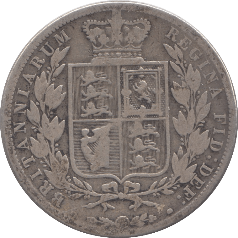 1885 HALFCROWN ( NF ) 2 - Halfcrown - Cambridgeshire Coins
