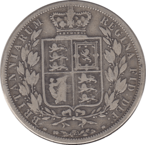 1885 HALFCROWN ( NF ) 6 - Halfcrown - Cambridgeshire Coins