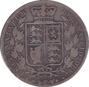 1885 HALFCROWN ( NF ) - Halfcrown - Cambridgeshire Coins