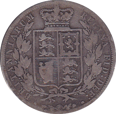 1885 HALFCROWN ( NF ) - Halfcrown - Cambridgeshire Coins