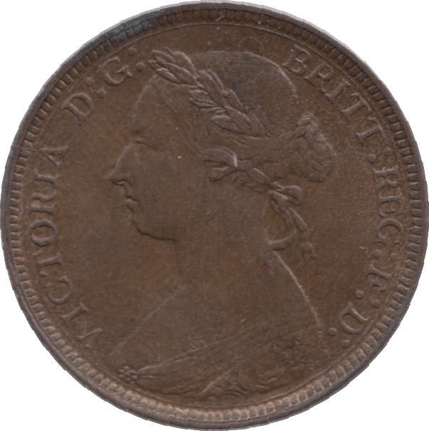 1885 HALFPENNY ( AUNC ) 2 - Halfpenny - Cambridgeshire Coins