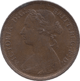 1885 HALFPENNY ( AUNC ) 2 - Halfpenny - Cambridgeshire Coins