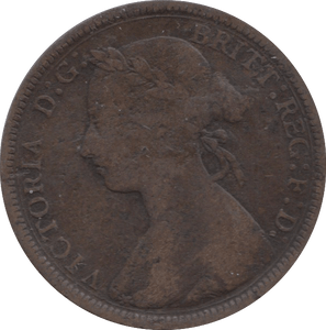 1885 HALFPENNY ( FINE ) 25 - Halfpenny - Cambridgeshire Coins