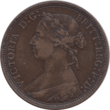 1885 HALFPENNY ( GF ) 8 - Halfpenny - Cambridgeshire Coins