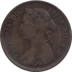 1885 HALFPENNY ( GF ) - Halfpenny - Cambridgeshire Coins