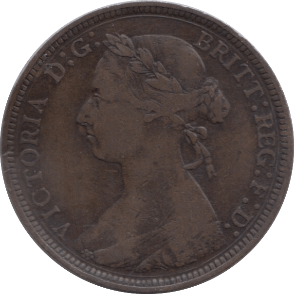 1885 HALFPENNY ( GF ) - Halfpenny - Cambridgeshire Coins