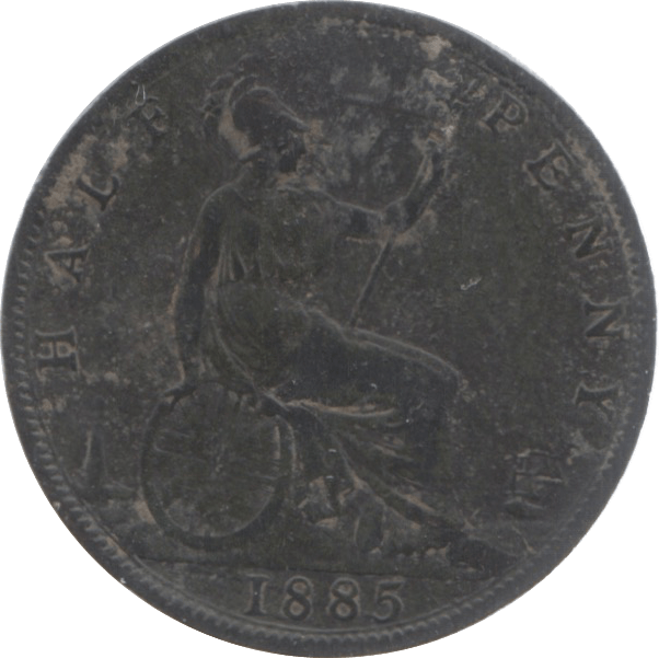 1885 HALFPENNY ( GF ) - Halfpenny - Cambridgeshire Coins