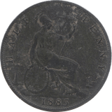 1885 HALFPENNY ( GF ) - Halfpenny - Cambridgeshire Coins